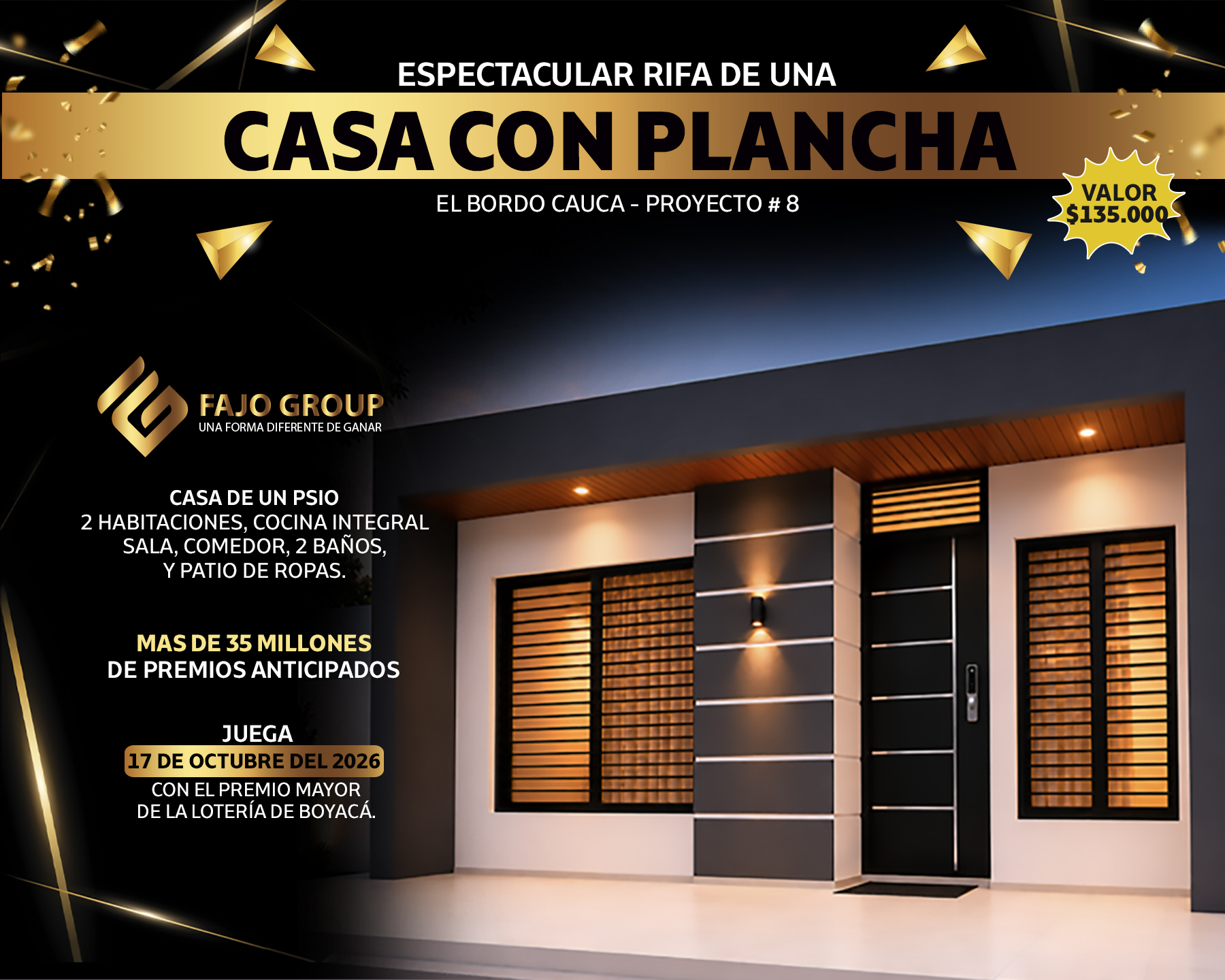 CASA CON PLANCHA AMOBLADA #8 – imagen 2